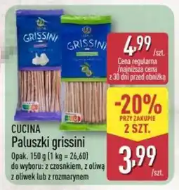 ALDI CUCINA Paluszki grissini oferta