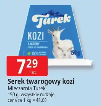 E.Leclerc Serek twarogowy kozi Mleczarnia Turek oferta