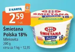 E.Leclerc Śmietana Polska 18% Mlekovita oferta