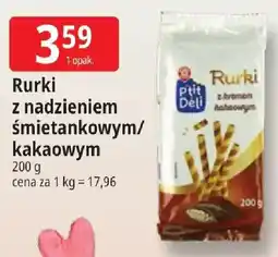 E.Leclerc Rurki z nadzieniem śmietankowym/kakaowym oferta