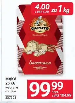 Selgros Caputo Mąka Saccorosso Di Grano Tenero Tipo 00 oferta