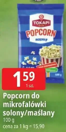 E.Leclerc Popcorn do mikrofalówki solony/maślany oferta