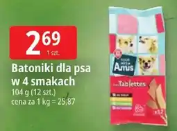 E.Leclerc Batoniki dla psa w 4 smakach oferta