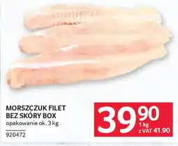 Selgros Morszczuk filet bez skóry box oferta