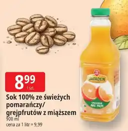 E.Leclerc Sok 100% ze świeżych pomarańczy/grejpfrutów z miąższem oferta