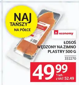 Selgros Economy łosoś wędzony na zimno plasty oferta