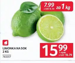Selgros Limonka na sok oferta