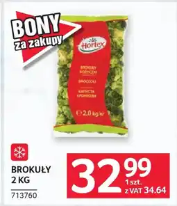 Selgros Hortex Brokuły oferta