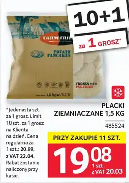 Selgros Farm Frites Placki Ziemniaczane oferta
