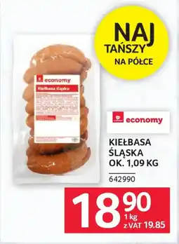 Selgros Economy Kiełbasa Śląska oferta