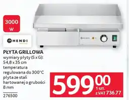 Selgros Hendi Płyta Grillowa oferta