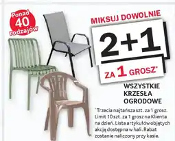 Selgros Wszystkie Krzesła Ogrodowe oferta