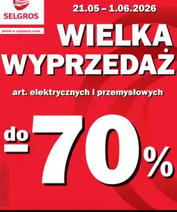Selgros Wielka wyprzedaż oferta