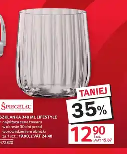 Selgros Spiegelau Szklanka Lifestyle oferta