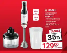 Selgros Bosch blender ręczny ergomaster MSM4W220 oferta