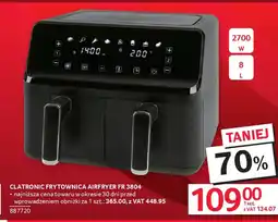 Selgros Clatronic Frytownica Airfryer fr 3804 oferta