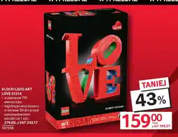 Selgros Lego art love oferta
