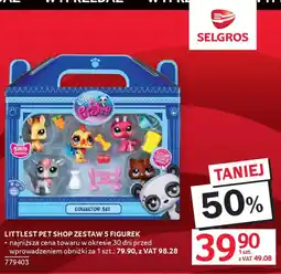 Selgros Littlest PET shop zestaw 5 figurek oferta