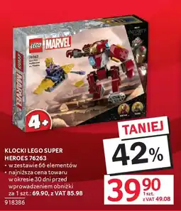Selgros Lego super heroes klocki oferta