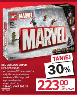 Selgros Lego marvel klocki super heroes oferta