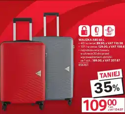 Selgros Walizka abs 66 l oferta