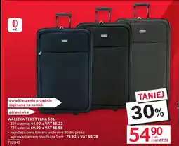 Selgros Walizka tekstylna oferta