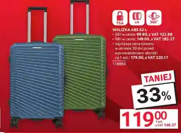 Selgros Walizka abs 62 l oferta