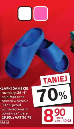 Selgros Klapki damskie oferta