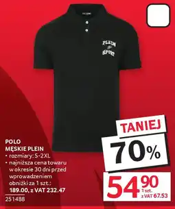 Selgros Polo męskie Plein oferta