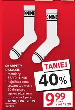 Selgros Skarpetki damskie oferta