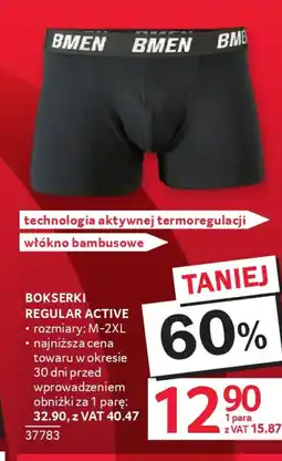 Selgros Bmen Bokserki Regular Active oferta