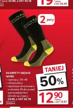 Selgros Uncle Sam Skarpety męskie Work oferta
