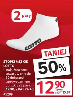 Selgros Lotto Stopki męskie oferta