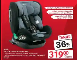 Selgros Momi fotelik samochodowy urso oferta