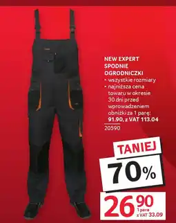 Selgros New expert spodnie ogrodniczki oferta