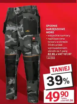 Selgros Lahti classic Spodnie narzędziowe Moro oferta
