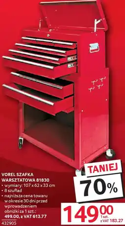 Selgros Vorel szafka warsztatowa oferta