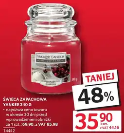 Selgros Yankee Candle Świeca zapachowa Cherry Vanilla oferta