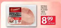 Selgros Szynka krucha plastry oferta