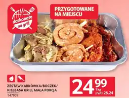 Selgros Zestaw karkówka/boczek/ kiełbasa grill mała porcja oferta