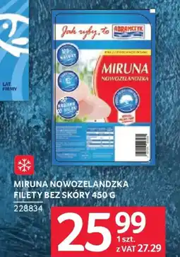 Selgros Miruna nowozelandzka filety bez skóry oferta