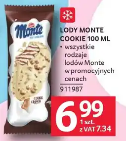 Selgros Lody monte cookie oferta