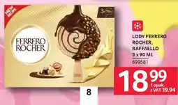 Selgros Lody ferrero rocher, raffaello oferta