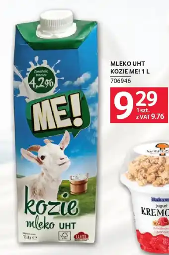 Selgros Mleko uht kozie me! oferta