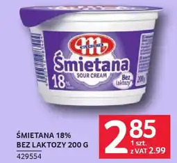 Selgros Śmietana 18% bez laktozy oferta
