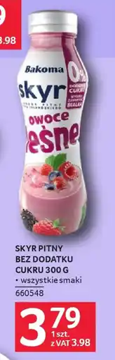 Selgros Skyr pitny bez dodatku cukru oferta