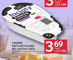 Selgros Twaróg półtłusty klinek bez laktozy oferta
