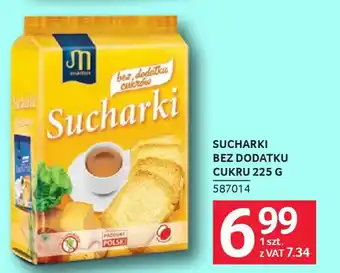 Selgros Sucharki bez dodatku cukru oferta