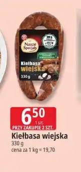 E.Leclerc Kiełbasa wiejska Nasze Specjały oferta