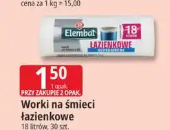 E.Leclerc Worki na śmieci łazienkowe Elembat oferta